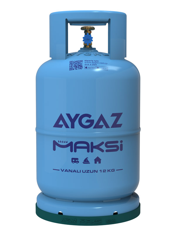 Aygaz Maksi 12 kg Uzun Karavan Tüpü - Görsel 2